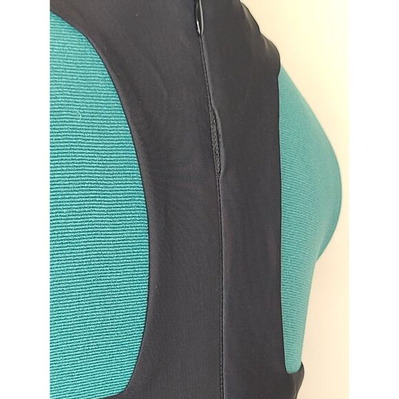 bebe bodycon purple black racerback dress with asymmetric hem - XS - Picture 3 of 10